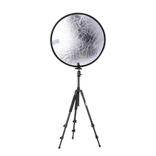 화이트 실버 양면 2in1 반사판 80cm, 1개