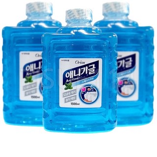 애니가글 1500ml 3병가글액대용량가글업소용가글, 1개
