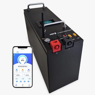 MD홍 파워뱅크 인산철 배터리 퀀텀파워 12V 300Ah 캠핑 차박 낚시 카라반, Q300+한전충전기12V40A