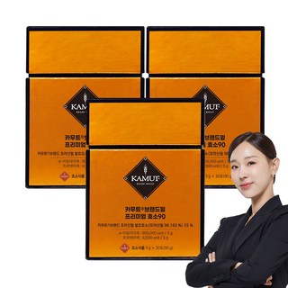 그레인온 카무트 브랜드밀 프리미엄 효소 90 30p, 90g, 3개