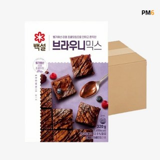 백설 브라우니 믹스, 320g, 20개