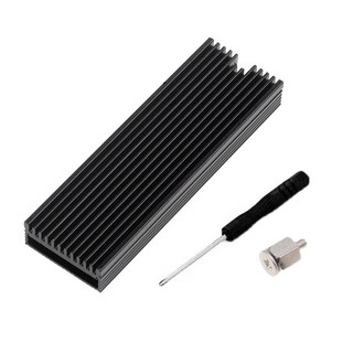 FinalCool 데스크탑 PC 용 열 패드 알루미늄 합금 라디에이터 M2 2280 SSD 방열판 M