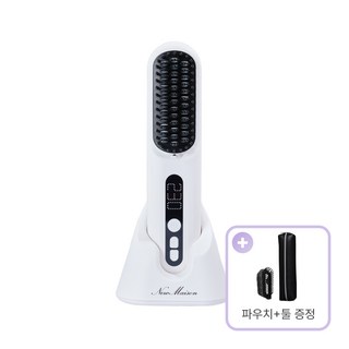 뉴메이슨 청담187 무선 브러쉬 스타일러 + 브러쉬 툴, 단품, 화이트