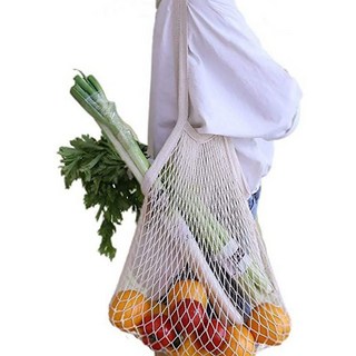 시장가방 에코백 뜨게 그물 네트백 업사이클링 가방 토트백 그물가방 메쉬백 어깨 그물가방, 그물 핸드 손잡이 가방, 1개