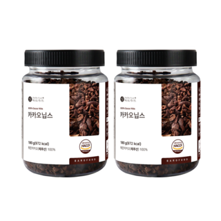 바로푸드 카카오닙스, 180g, 2개