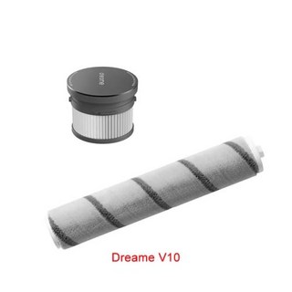 오리지널 Dreame 무선 진공 청소기용 HEPA 필터 롤러 브러시 세척 가능 고효율 V10XR V12pro V12, 없음, 11) Black