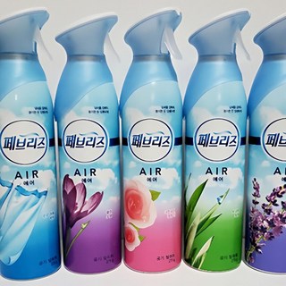 페브리즈 에어 실내 탈취 스프레이 275g 향 플로랄 알러지 공기 환기 습기 세균, 봄소생
