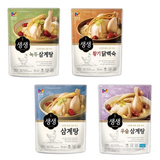 목우촌 목우촌 생생 삼계탕1kg+녹두삼계탕1kg+황기닭백숙1kg, 1개, 1kg