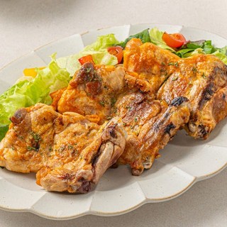 국산 닭갈비 닭다리살 숯불닭갈비 캠핑음식 술안주 홈파티 스테이크 (간장맛), 100g, 1개