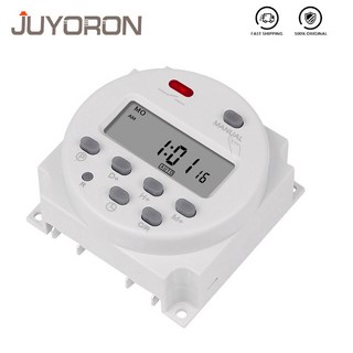 24V 16A CN101 LOGIC 12V 220V POWER CN101A 시간 타이머 110V 프로그래밍 LCD 디지털 가능한 릴레이, 1개