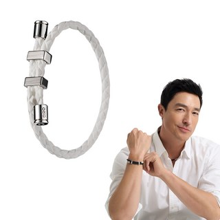 칼로 네오디뮴 스트랩 3600 활력 부스터 에너지 팔찌, 1개, 화이트