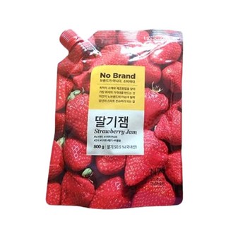[기타] 노브랜드 딸기잼 800g 업소용 대용량 과일잼, 1개