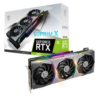 MSI 3080슈프림 그래픽카드
