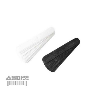 쇼달마켓 모자 땀 흡수 패드 10P 변색방지, 블랙