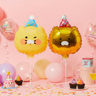 카카오프렌즈 춘식이 파티 풍선 2P 생일 파티용품