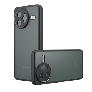 Redmi K80 Pro 낙하 방지 에어백 프로스트 TPU PC 케이스 충격 HD 투명 아크릴 K70, 02 For Redmi K80, 02 Frosted Black, 1개