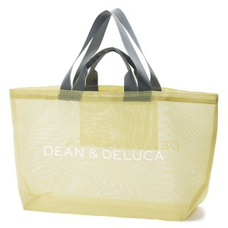DEAN & DELUCA 메쉬 토트 백 시트러스 옐로우 2023 BIG 사이즈