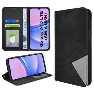 아칸크 삼성 갤럭시 A15 (SM-A155N) 다이어리 지갑 휴대폰 케이스