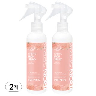 르보에 세탁소 다리미 스프레이 200ml, 2개