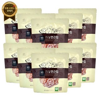 더연 유기농 구운 연근칩 15g x 10개 이름그대로 바삭한 야채칩 국내산 [원산지:국산(강원도 횡성군)]