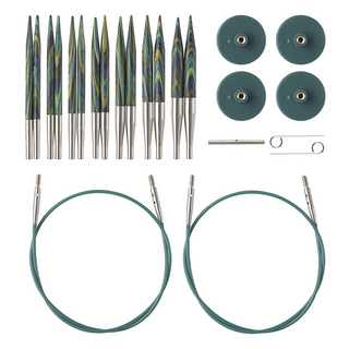 닛픽스 Knit Picks 캐스피언 교체식 숏팁 바늘 Set, 1개