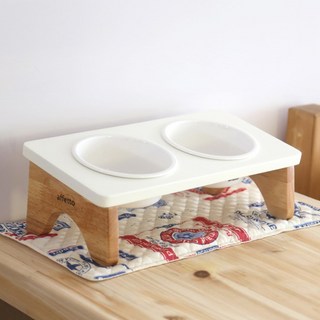 웰 원목식탁 세트 (2구), 아이보리, 1개