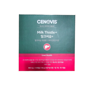 세노비스 밀크씨슬+ ( 900mg x 120캡슐 ) 4개월분, 120정, 1개