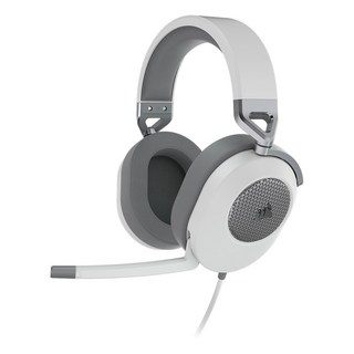 커세어 HS65 SURROUND 7.1채널 게이밍 헤드셋, RDA0043, 흰색