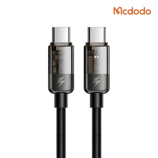 mcdodo 아이스 프로 자동전류차단 C타입-C타입 PD 고속충전 케이블