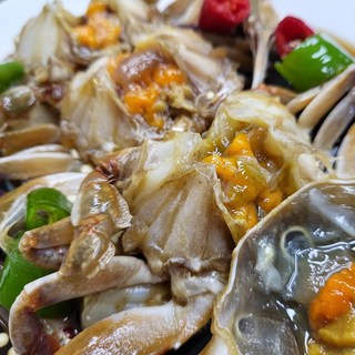 속이 꽉 찬 작업 삼점 암꽃게장 간장게장, 1개, 4kg