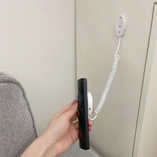 리모컨 휴대폰 전시장 분실 도난 방지 고정 스프링 줄