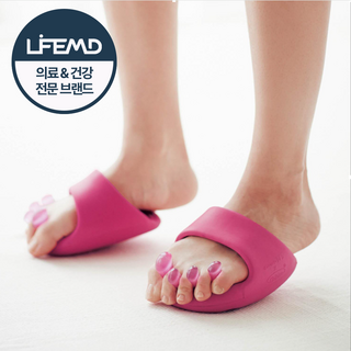라이프엠디 오다리 교정 다이어트 지압 슬리퍼