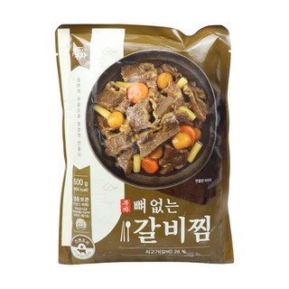 강부자 뼈없는 갈비찜 500g, 2kg, 1세트