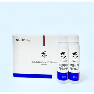 뉴온 면역 에키네시아 추출물 프렌치 이뮨 에키네시아 마시는 종합 면역력 기능성 인정 건강기능식품 앰플 복합 비타 엠플 애키네시아 에키내시아 뉴언 프랜치 이문 아뮨, 25ml, 1박스