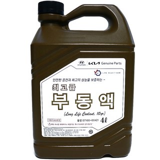 현대모비스 순정 장수명 냉각 부동액 4L, 07100-00421, 1개
