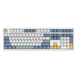 한성컴퓨터 TFG Cloud Max CF 8K 4K 염료승화 유무선 가스켓 게이밍 기계식 키보드, 저소음 적축, 딥블루 저소음 뽀송38G, 써피