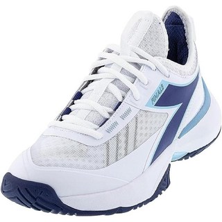 Diadora 여성용 피날레 올 그라운드 테니스화 화이트/블루 프린트 151501 911RB