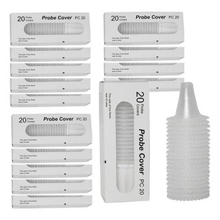 한수위 브라운 체온계 렌즈 호환 필터 300매 세트 리필 덮개 1세트 상품 이미지