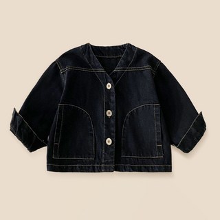 아동 캐주얼 빈티지 청자켓