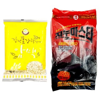 지누마스타10개 + 압맥10개 세트 - 감성돔 집어제 파우더 밑밥크릴 백크릴 바다낚시미끼, 1개