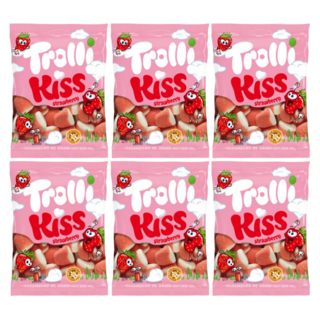 트롤리 키스 젤리, 100g, 6개