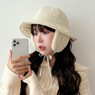 양털 귀달이 모자