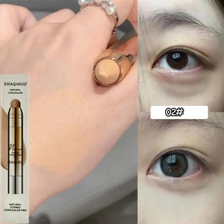 힐러 메이크업 컨실러 펜 오일 컨트롤 컨실러 베이스 크림 커버 다크 서클 내추럴 피니시 파운데이션 모든 피부, [02] 02 natural color, 1개