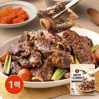 바른 대단한 소갈비찜 1500g, 1개, 1.5kg