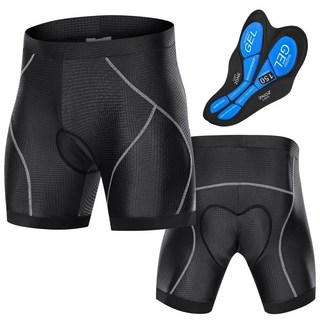 자전거 속옷 패딩 미끄럼 방지 사이클링 3D 젤 충격 남여 라이딩 반바지 MTB 도로, 회색, S, 기타