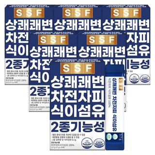 순수식품 상쾌한 쾌변 차전자피 식이섬유 100% 6박스(180포) 분말 가루 장운동 건강기능식품, 3.7g, 180개