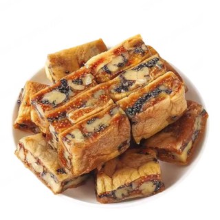 400g/600g/1kg[0 설탕 고섬유]무화과 말린 호두 알갱이제과샌드위치 파이흑임자 호두 파이 100% 무색소 무방부제, 100g*4=400g, 1개