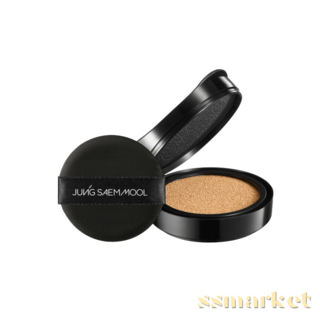 정샘물 롱웨어 누더 쿠션 리필 14g 촉촉한 에센셜 스킨, 미디엄, 1개