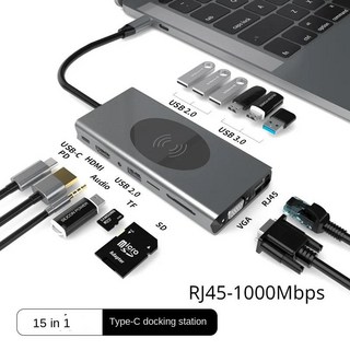 샤오미 레노버 맥북용 USB 허브 3.0 도킹 스테이션