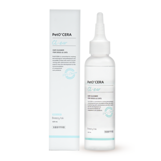 페토세라 저자극 편백수 52% 노스팅 무알콜 귀세정제 클이어, 120ml, 1개